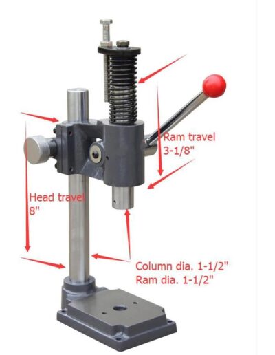 Prensa de Columna Reversible 2 Toneladas AP-2S