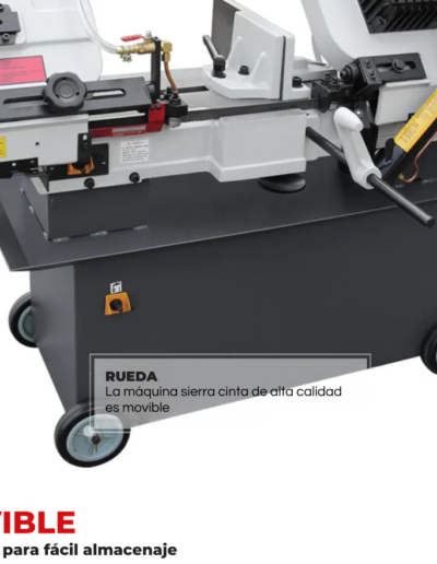 BS-712N Máquina Sierra Cinta con Abertura Monofásica