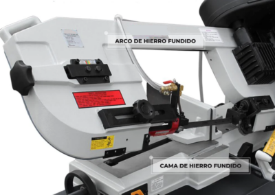 BS-712N Máquina Sierra Cinta con Abertura Trifásica