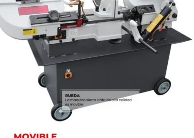 BS-712N Máquina Sierra Cinta con Abertura Trifásica