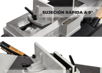 BS-712N Máquina Sierra Cinta con Abertura Trifásica