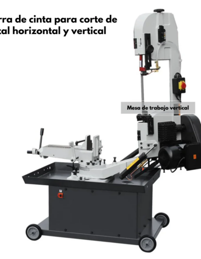 BS-712R Máquina Sierra Cinta con Abertura Monofásica