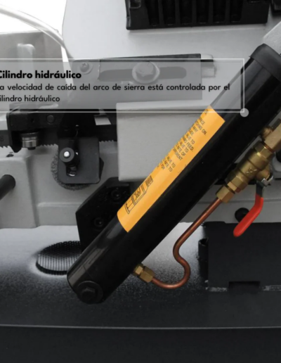 BS-712R Máquina Sierra Cinta con Abertura Monofásica