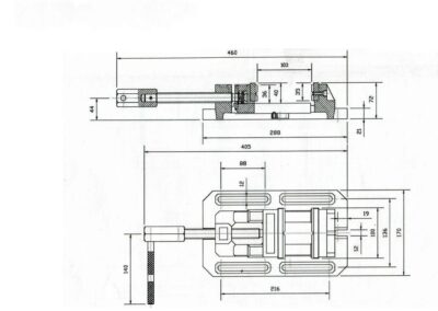 Prensa de Tornillo para Taladro 4" TSL-100
