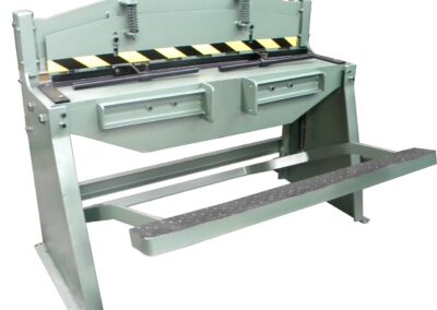 Guillotina de Lámina Manual Industrial de Pedal | Corte Preciso de 3 a 8 Pies - Guillotinas de Lamina Industriales