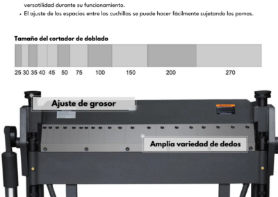 Dobladora de lámina universal 40 pulgadas calibre 12 modelo PBB-4012 con control de pie