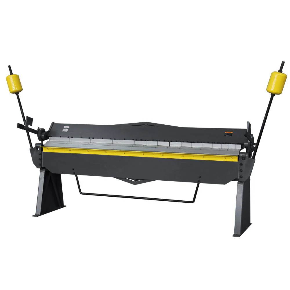 W-10012A Dobladora de lamina de Chapa Metalica-3 Dobladora de lámina industrial W-10012A 100 pulgadas calibre 12 segmentada